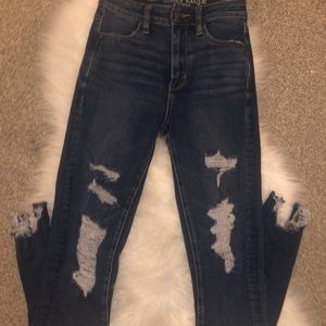 American Eagle distressed jeans